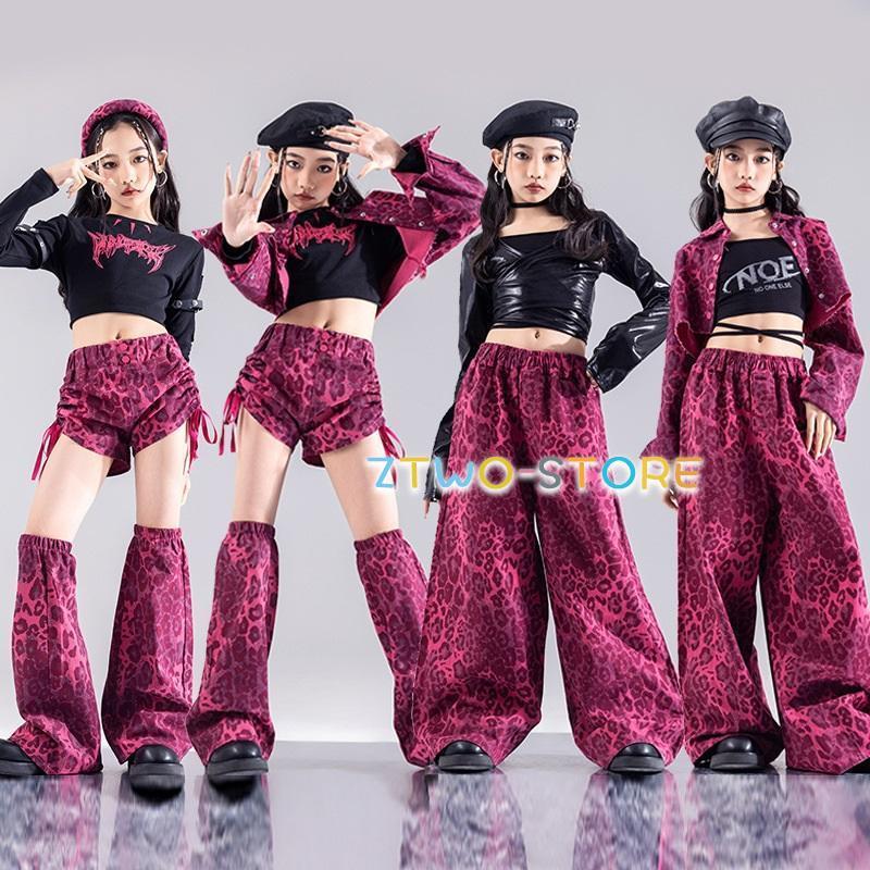 キッズダンス衣装 セットアップ 黒 ピンク ガールズ ヒップホップ 衣装