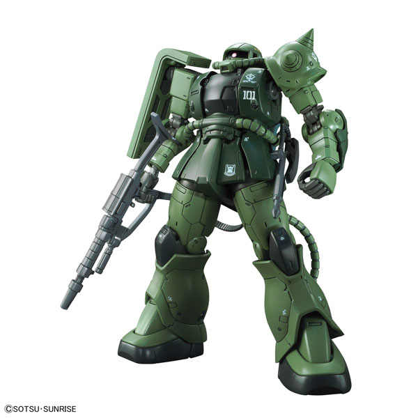 BANDAI MS-06C-6/R6 ザクII C-6/R6型 （1/144スケール HG GUNDAM THE