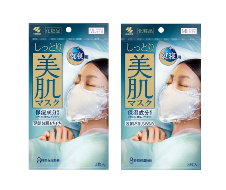 小林製薬 小林製薬 しっとり美肌マスク 就寝用 ふつうMサイズ 3枚入×1