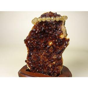 パワーストーン 天然石 トルマリン入りヒマラヤ水晶クラスター t668