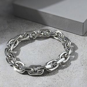 Binich（ビニッチ） ブレスレット メンズ シルバー925 クラウン クロス