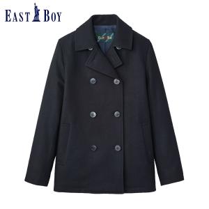 EAST BOY Venus ダッフルコート アンゴラ混9号 スクール 通学 イースト