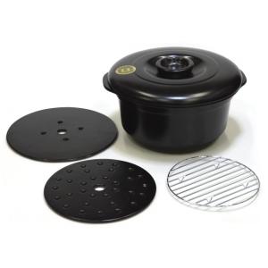 磁性鍋 鍋 電子レンジ 電子レンジ専用調理器 両手鍋 Mサイズ 鍋セット