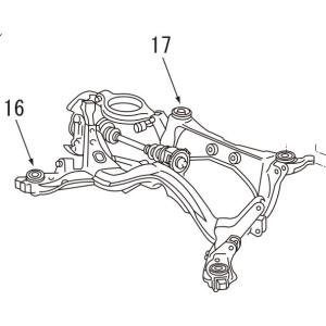 NISMO NISMO(ニスモ) リアAアームブッシュ スカイラインGT-R BNR34