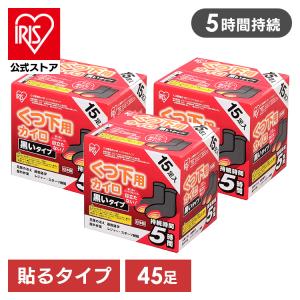 IRIS OHYAMA（アイリスオーヤマ） 貼り直しができるカイロ 60個入り