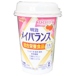明治（meiji） メイバランス Mini バナナ味 125ml カップ 24本入 飲料