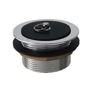 カクダイ,ゴム栓付うらネジ風呂栓(呼び30mm配管用,G1-1/4ネジ)4121-30