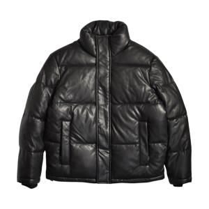 Levi's（リーバイス） レザー ボンバージャケット ブラック メンズ