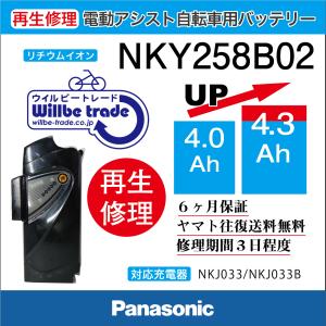 Panasonic（パナソニック） 電動自転車 バッテリー NKY253B02(5.0→7.8