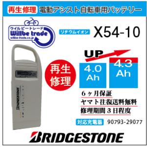 YAMAHA（ヤマハ） 電動自転車 バッテリー 90793-25110 (X54-02) （4.0