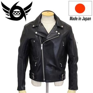 666 666 LJM-17TF TIGHT FIT SINGLE LEATHER JACKET (タイトフィット
