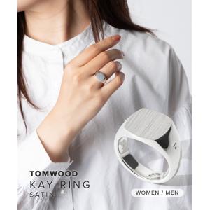 TOM WOOD（トムウッド） 並行輸入 リング オーバル 100843M S925ユニ