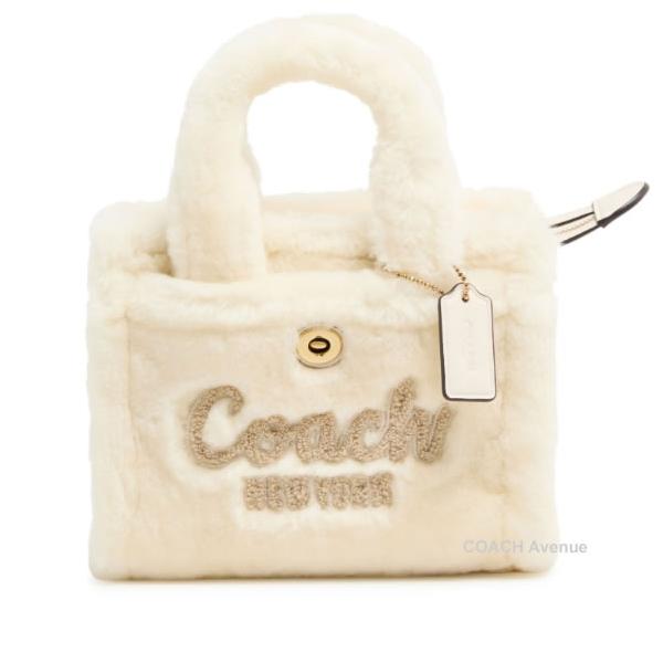 COACH（コーチ） モコモコが可愛い COACH CZ101 カーゴ トート バッグ