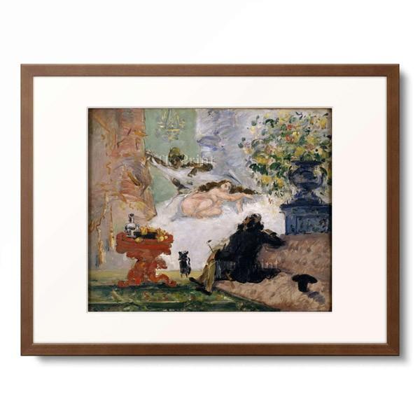 ポール・セザンヌ Paul Cezanne 「Une moderne Olympia」 : アフロ
