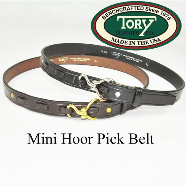 TORY LEATHER（トリーレザー） ベルト フックバックルベルト 1インチ