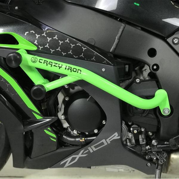 ZX-10R 2011-2021 クラッシュバー エンジンガード スライダー スタント