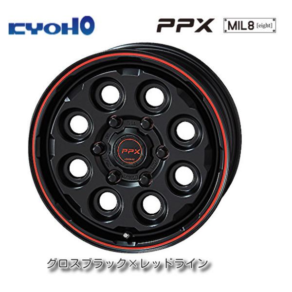 共豊 KYOHO PPX MIL8 Limited Edition 200系 ハイエース 6.5J-16 +38