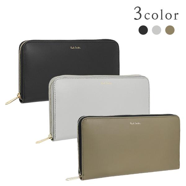 Paul Smith（ポール・スミス） 財布 メンズ 長財布 ラウンドファスナー