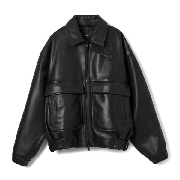 SALE] 08sircus ゼロエイトサーカス シープレザー ショート レザー