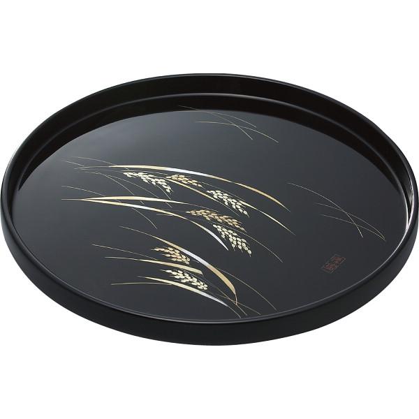 輪島塗 沈金稲穂 丸盆 983796 : Drink&Dream D-Park ヤフー店 - 通販