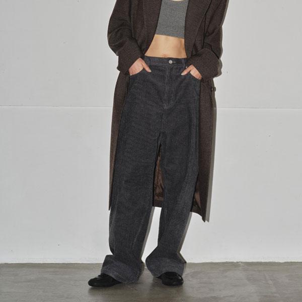 TODAYFUL 2024prefall トゥデイフル ボトムス Straight Corduroy Pants