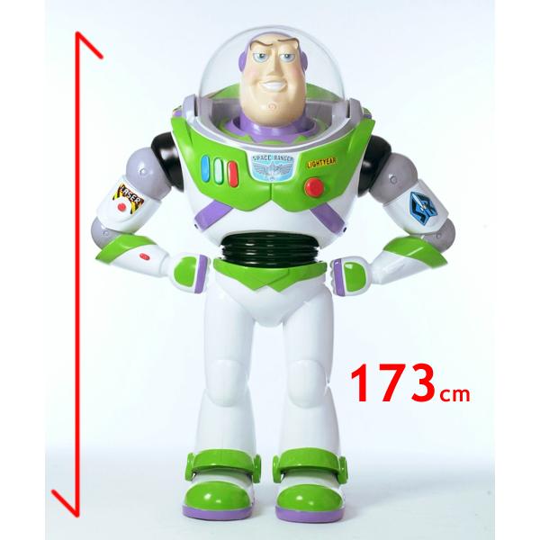 トイストーリー バズ・ライトイヤー 等身大フィギュア 生産終了品