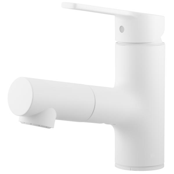 タカギ WU100WN キレイスト シングルレバー洗面混合水栓 ホワイト