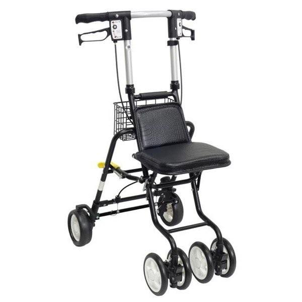 テノールEVO／クロコダイルBK（男性向けシルバーカー コンパクトタイプ