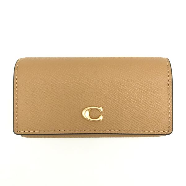 COACH（コーチ） ☆COACH☆ 6リング キーケース クロスグレインレザー