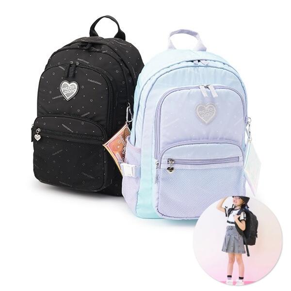 mezzo piano メゾピアノ 容量約23L ポーチつきナイロンリュック大