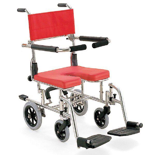 シャワーキャリー お風呂・入浴用車椅子 シャワー用車椅子 座面高さ