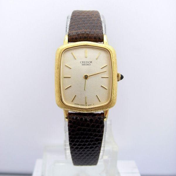 CREDOR 【限定1点】 セイコークレドール婦人用 K18 イエローゴールド