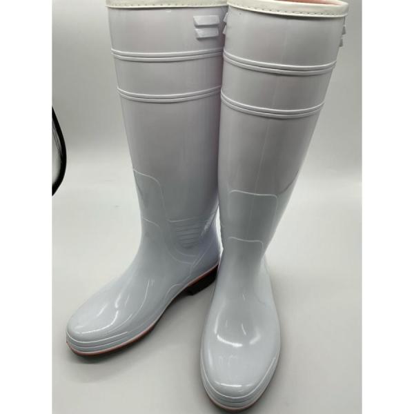 防寒ザクタス Z-02W 弘進ゴム 日本製 23〜29cm 白 耐油長靴 丈長 抗菌