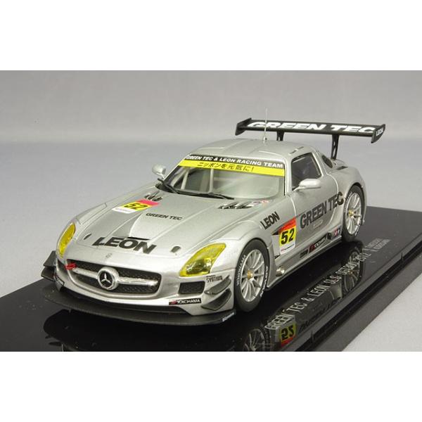 ミニカー/完成品 エブロ 1/43 GREEN TEC & LEON SLS 2012 スーパー
