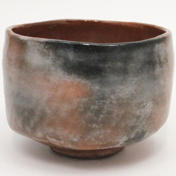 茶道具 抹茶茶碗 赤楽茶碗 臨済茶碗写し 佐々木昭楽作 極上品角印 利休