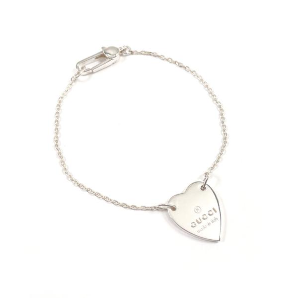 GUCCI（グッチ） ブレスレット トレードマーク ハート シルバー925