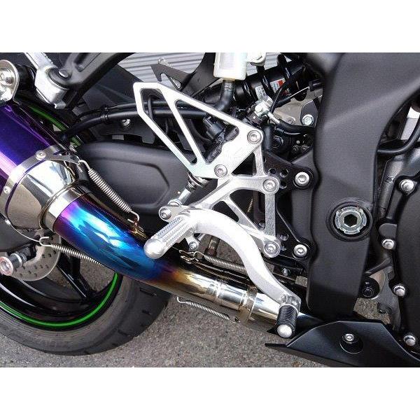 BEET ビート ハイパーバンク バックステップ カラー:シルバー Ninja ZX