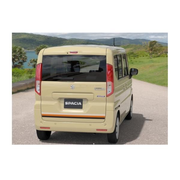 スペーシア (KUT)バックドアデカール/ビンテージ「スズキ純正用品