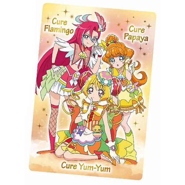 P07 キュアヤムヤム＆キュアフラミンゴ＆キュアパパイヤ】 プリキュア