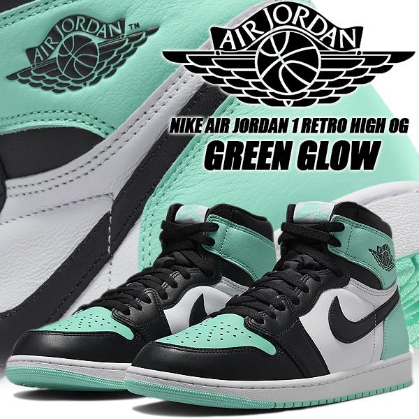 エア ジョーダン 1 NIKE AIR JORDAN RETRO HIGH OG white/black-green