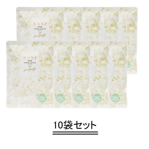 NONF McCoy ノンF ミネラルソーク 100g×10袋 : グッドシング - 通販