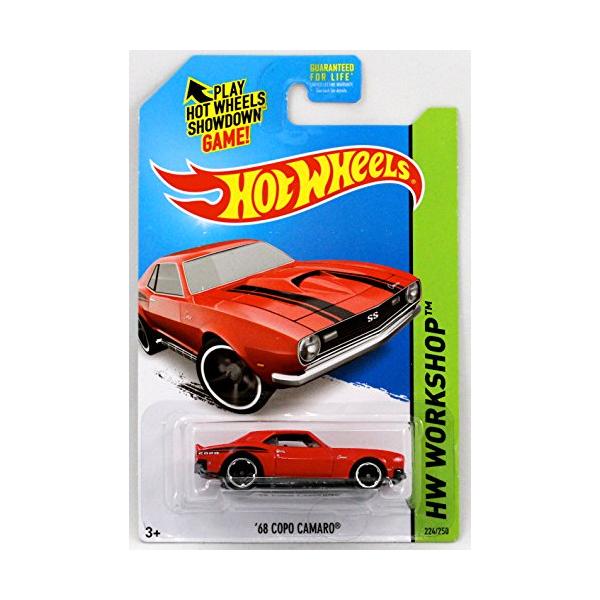 ホットウィール Hot Wheels '68コポ カマロ HWワークショップ224/250