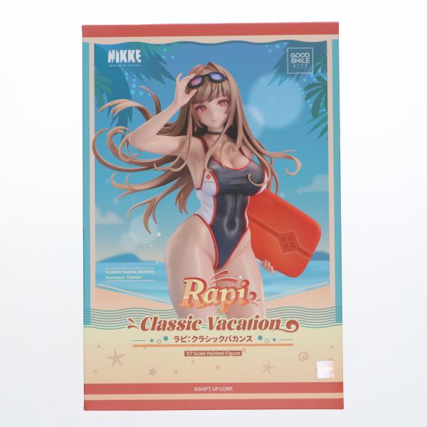 中古即納』{FIG} ラピ:クラシックバカンス 勝利の女神:NIKKE 1/7 完成
