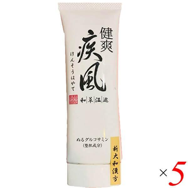 健爽疾風（けんそうはやて） 80g 5個セット マッサージクリーム