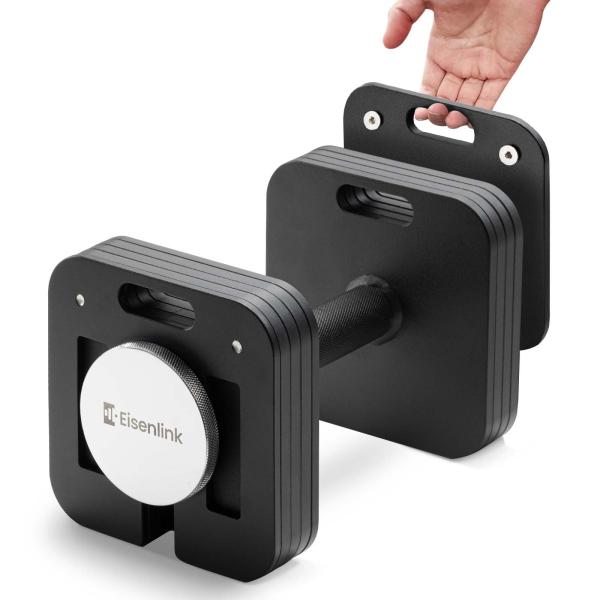 Eisenlink 可変式ダンベル 4KG〜20KG 2KG刻み 9段階調整 四角形モデル