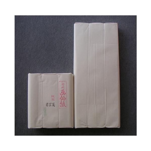 因州機械漉画仙紙「書芸箋」 半切100枚 : 因州・和紙処 なごみ - 通販
