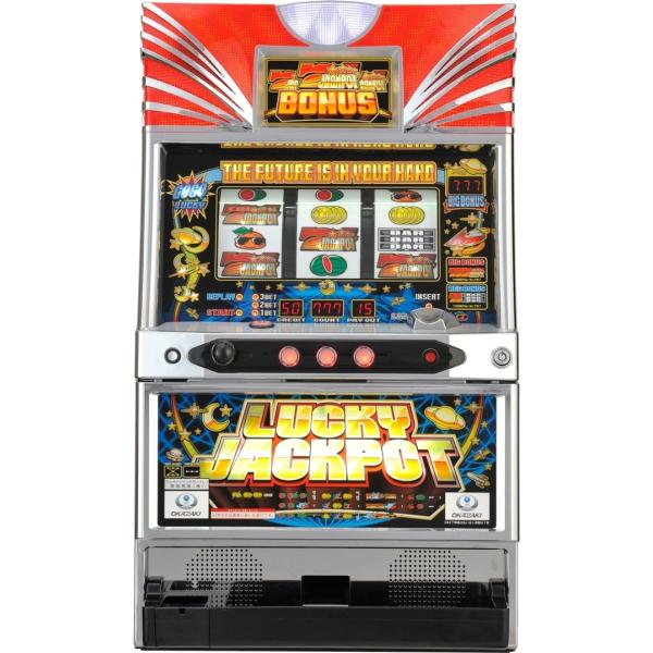 1台限定》【レア】岡崎産業 ラッキージャックポット【中古パチスロ