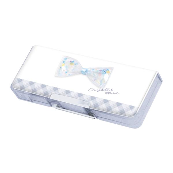 CRUX（クラックス） 筆箱 両面 コンパクト リボン柄 125053 新入学文具