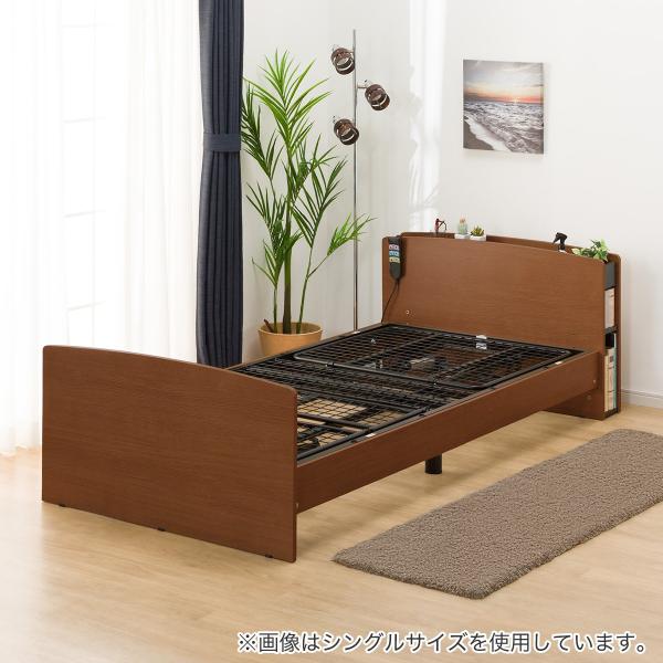 ニトリ（NITORI） ベッド 電動セミダブルベッドフレーム(ライズ3 2M-C