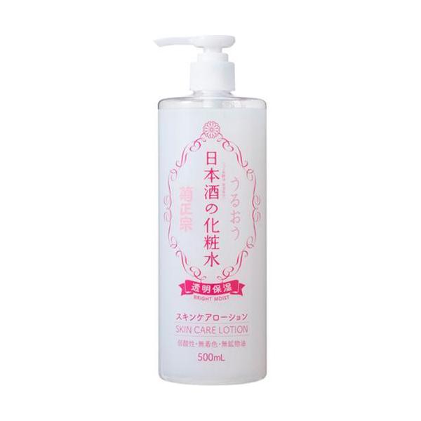 菊正宗 日本酒の化粧水 透明保湿 ( 500ml )/ 保湿 乾燥対策 全身